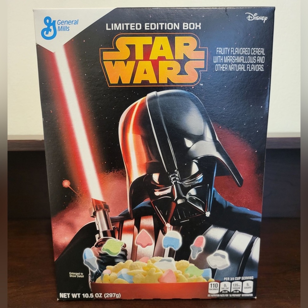 Limited Edition Star Wars Cereal - Darth Vader